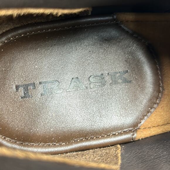 TRASK CHUKKA BROWN SUEDE LEATHER MENS SIZE 10 BOOT main image 5